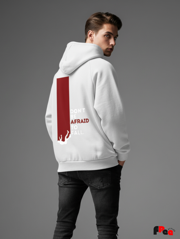 White Hoodie (Don’t Be Afraid To Fall)