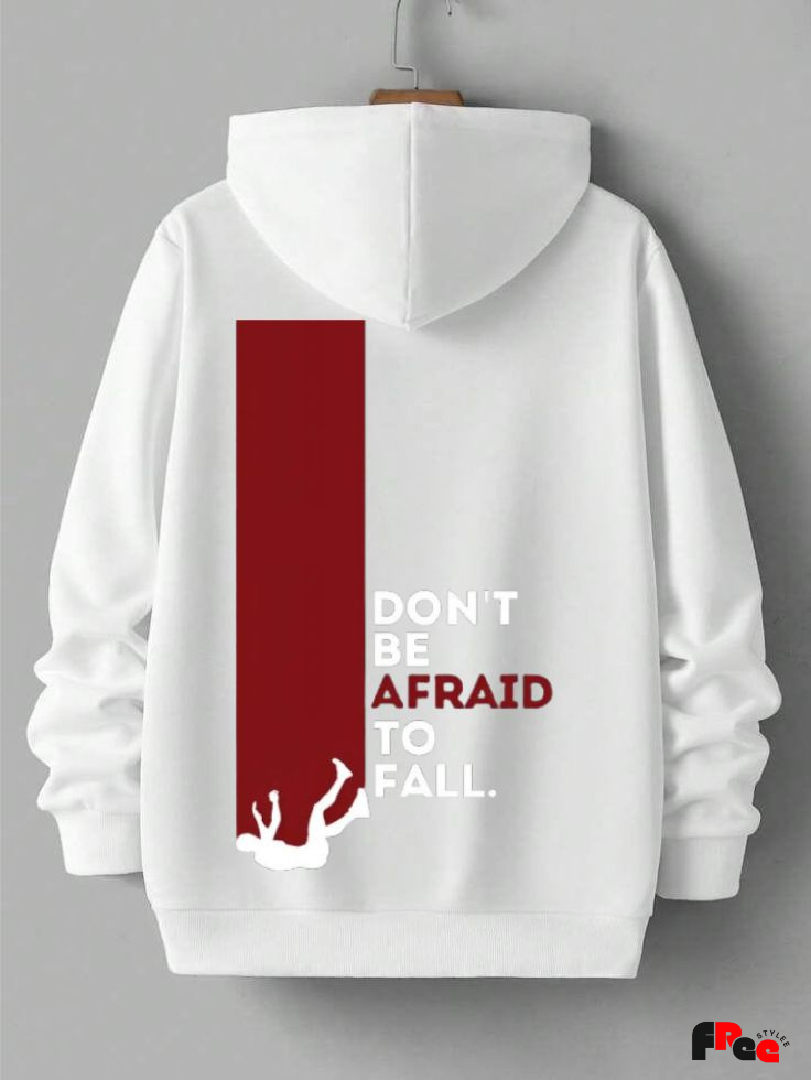 White Hoodie (Don’t Be Afraid To Fall)