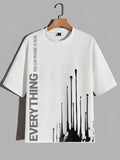 Everything You Can Imagine Graphic Oversized T-Shirt – White