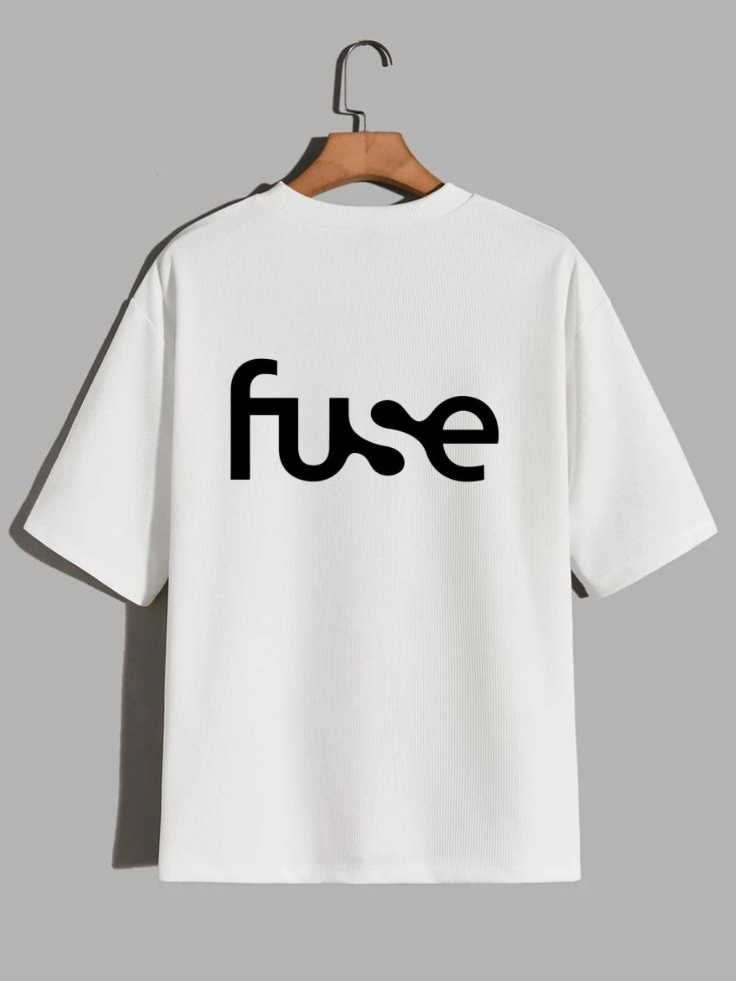 Fuse Minimal Logo T-Shirt – White